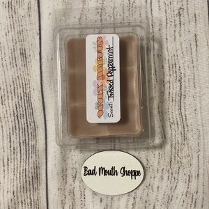 Handmade Upcycled Candle Wax Warmer Melts - Twisted Peppermint (1)